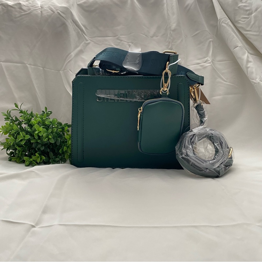 Steve Madden Bevelyn Convertible Tote Bag - Cedar Green